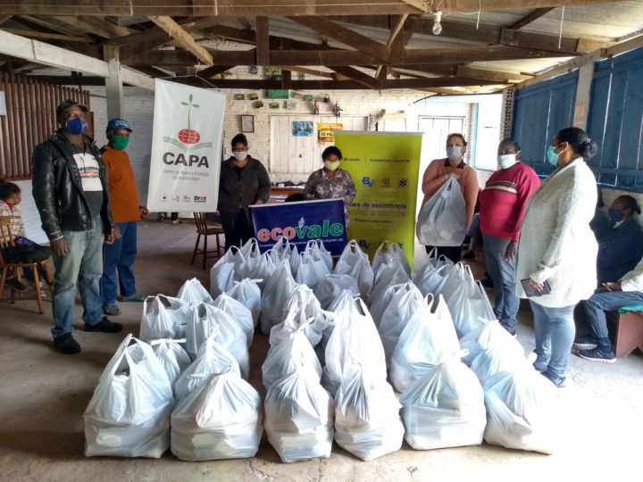 Cooperativa Ecovale e CAPA Santa Cruz realizam ação solidária e humanitária durante a pandemia da Covid-19