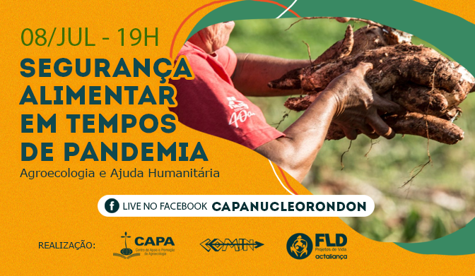 FLD-COMIN-CAPA promovem debate sobre segurança alimentar em tempos de pandemia