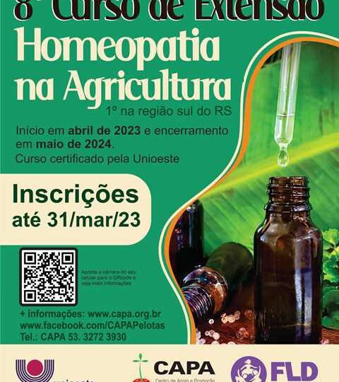 Curso de Extensão Homeopatia na Agricultura