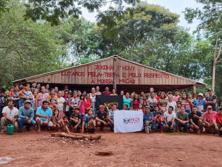 Em resistência ao marco temporal e à intoxicação por agrotóxicos, Povo Avá-Guarani (PR) luta pelo território