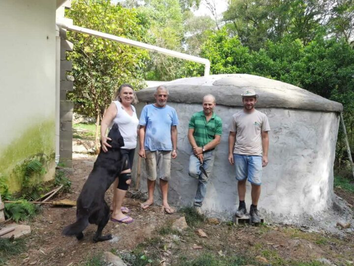 Parceria entre CAPA Verê, ASSESOAR e administração municipal de São Jorge D’Oeste (PR) concretiza projeto de cisterna sustentável