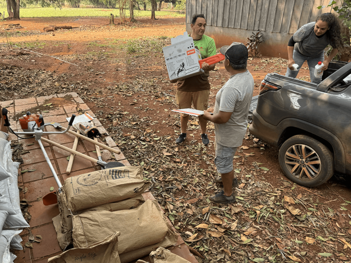 Parceria com a FUNAI leva sementes tradicionais às comunidades Guarani no Paraná